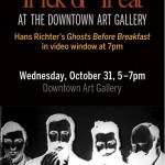 Trick or Treat at the Downtown Art Gallery