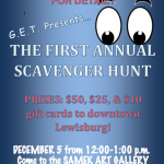 G.E.T.’s Final Event of the Semester: First Annual Scavenger Hunt